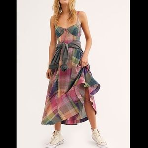 All Tied Up Midi Dress